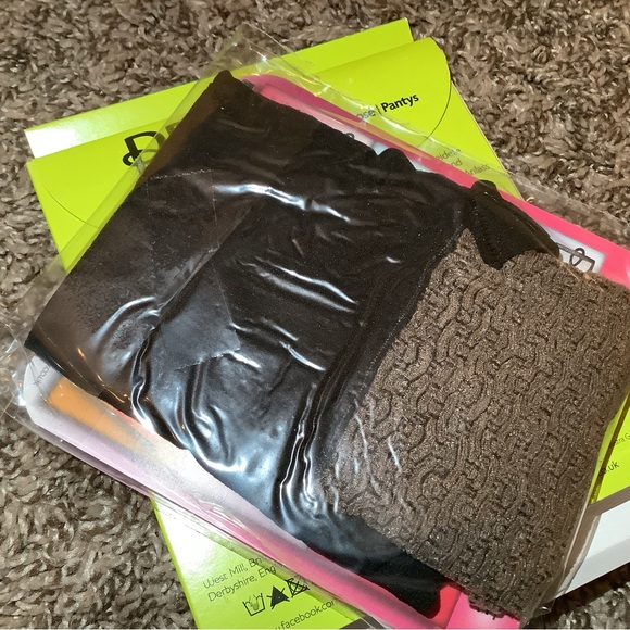 Pretty Polly mesh wave tights, color nude, One Size - Picture 11 of 12